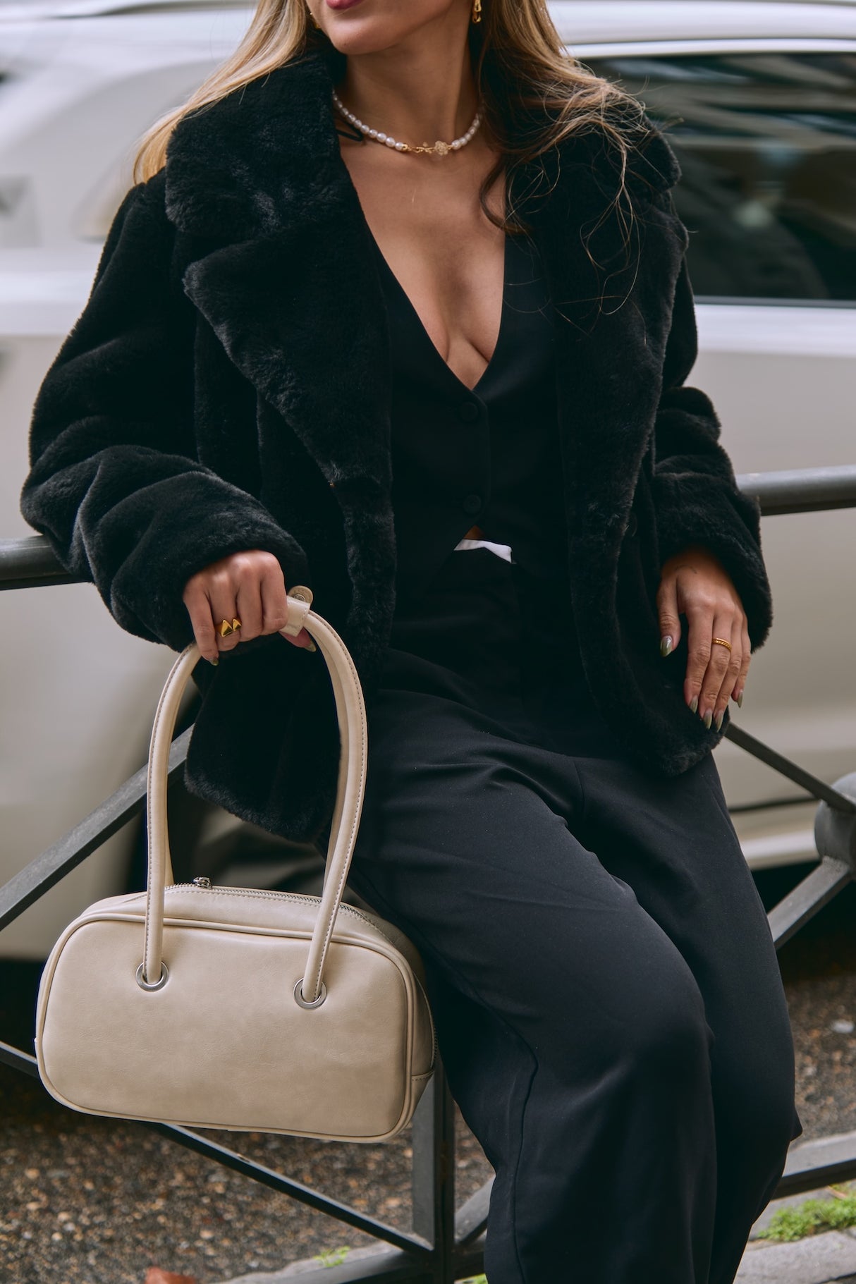 Bolso Soft Ivory