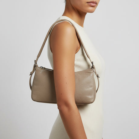 Bolso Crescent Taupe