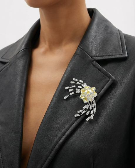 Broche Aurora Cristal · Swarovski