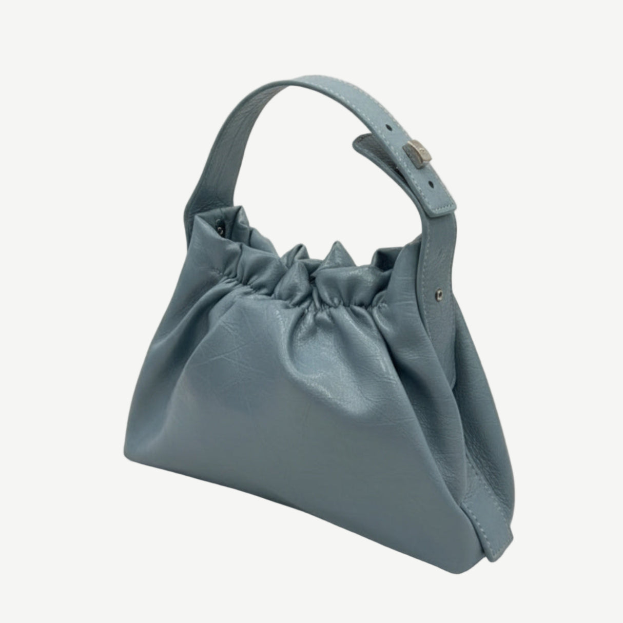 Bolso Soft Gathered Blue