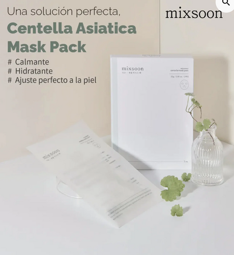 MIXSOON Centella Mask Pack (5 unidades)