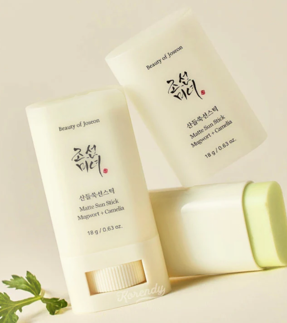 Beauty of Joseon MATTE SUN STICK: MUGWORT + CAMELIA SPF50+