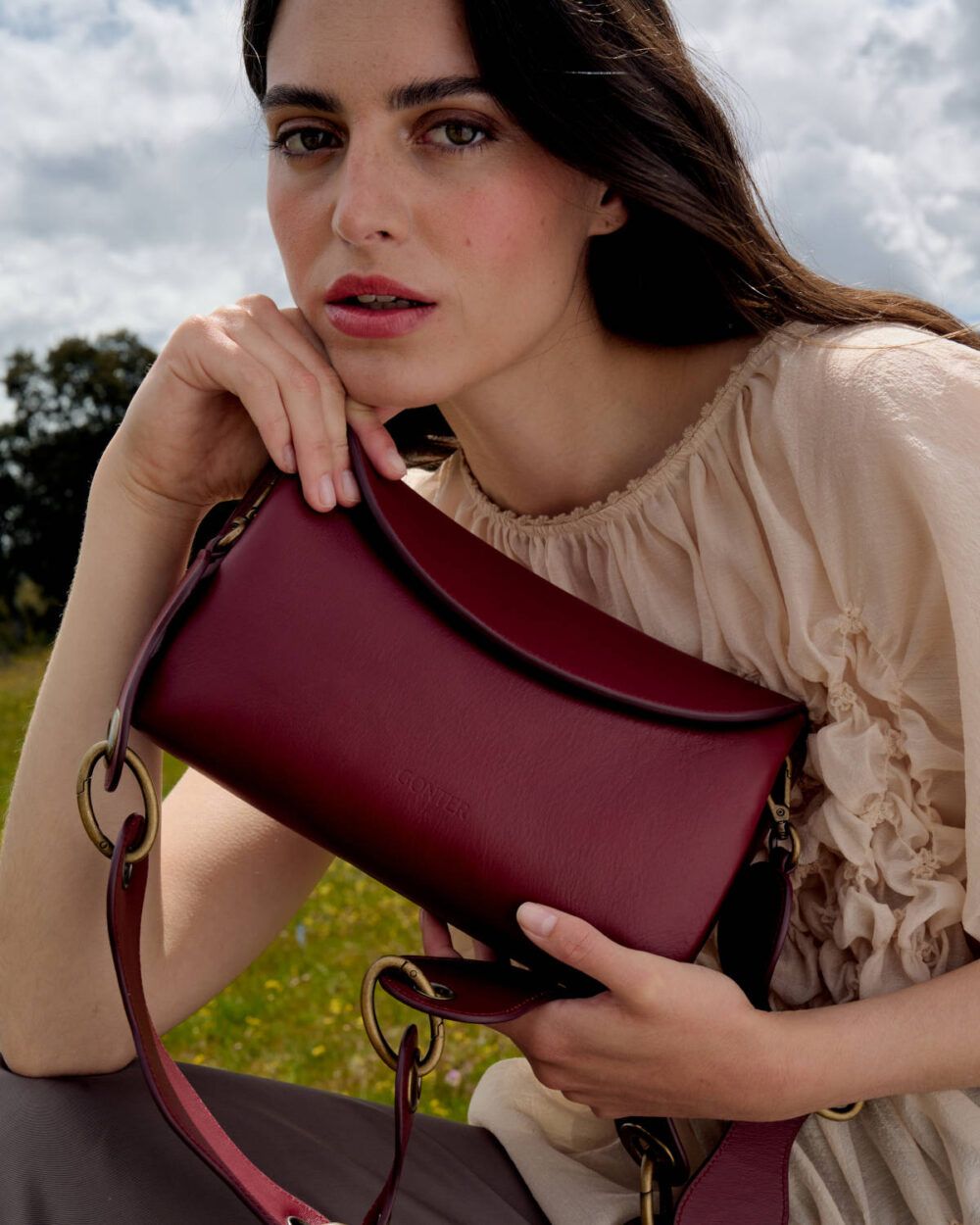 Bolso CÉ Edición 03727 Cuero - GONTER