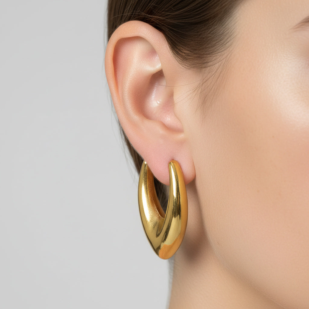 Pendientes Twist Gold