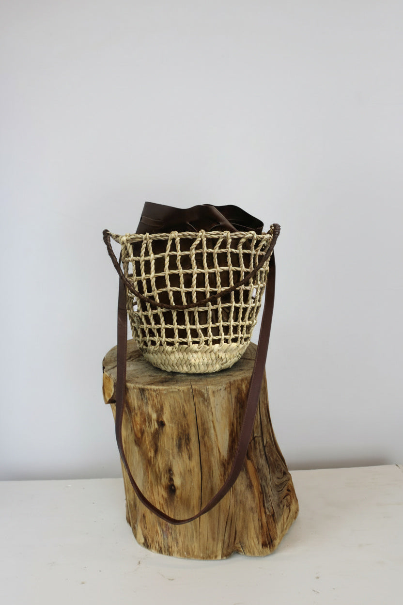 Bolso Rattan + Cesta - TIETALO