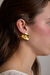 Pendientes Wave Gold