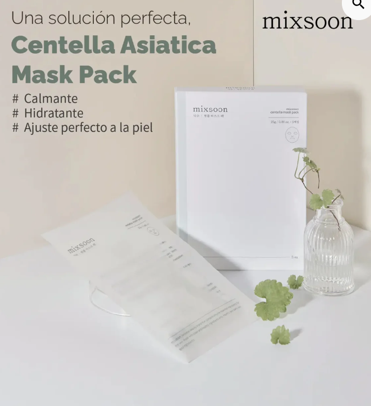 MIXSOON Centella Mask Pack (5 unidades)