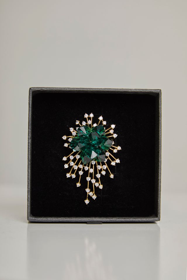 Broche Esmeralda Radiant · Swarovski
