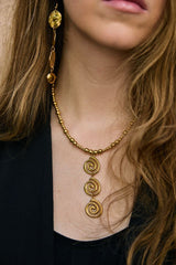 Spiral Necklace - AURELLE