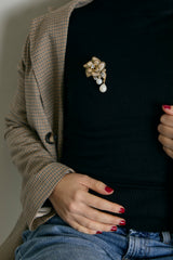 Broche Camellia Cristal · Swarovski